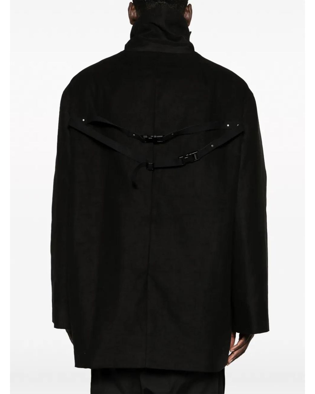 Rick Owens Donsjas Met Trechterhals in het Black voor heren