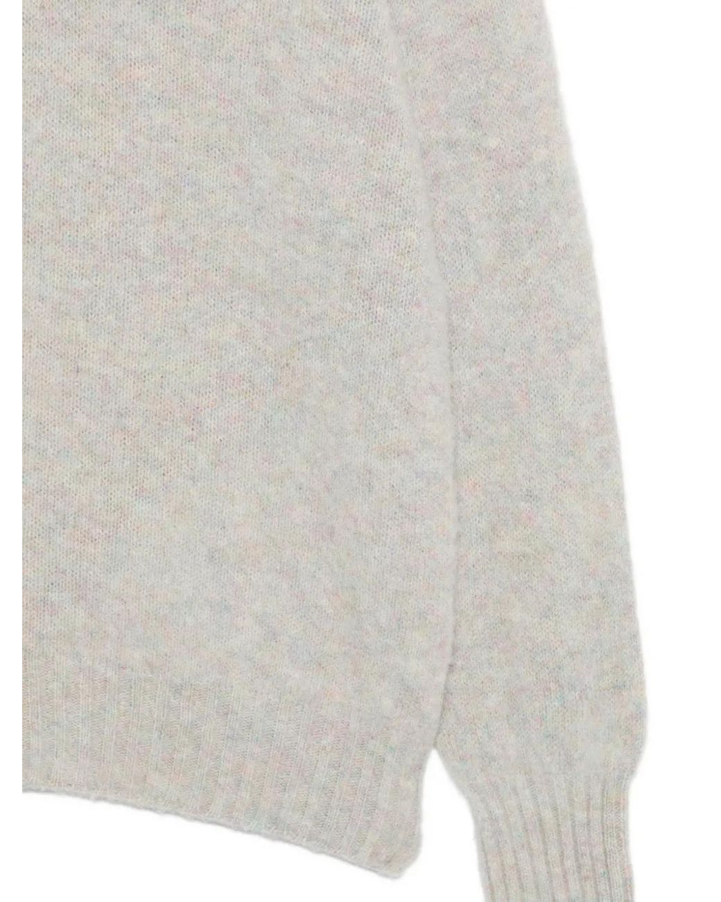 Howlin' By Morrison White V-Neck Sweater for men