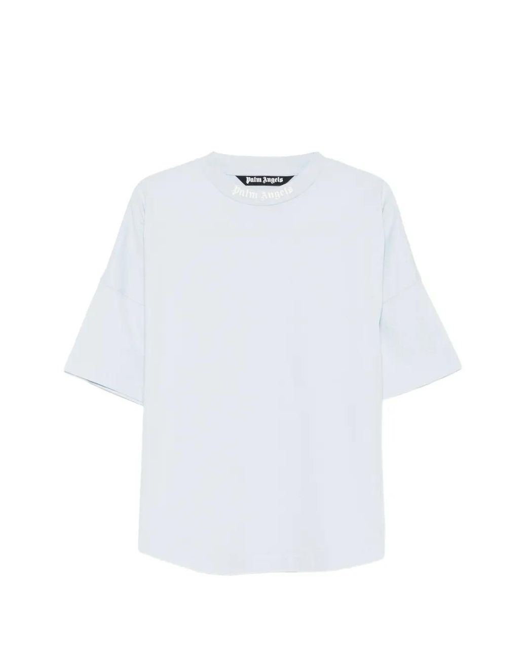 Palm Angels White Classic Logo Over T-Shirt for men