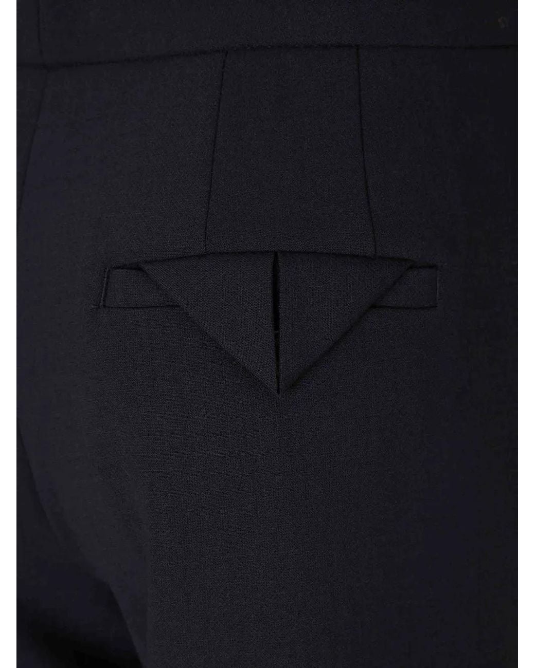 Dorothee Schumacher Blue Refreshing Ambition Pressed-Crease Trousers