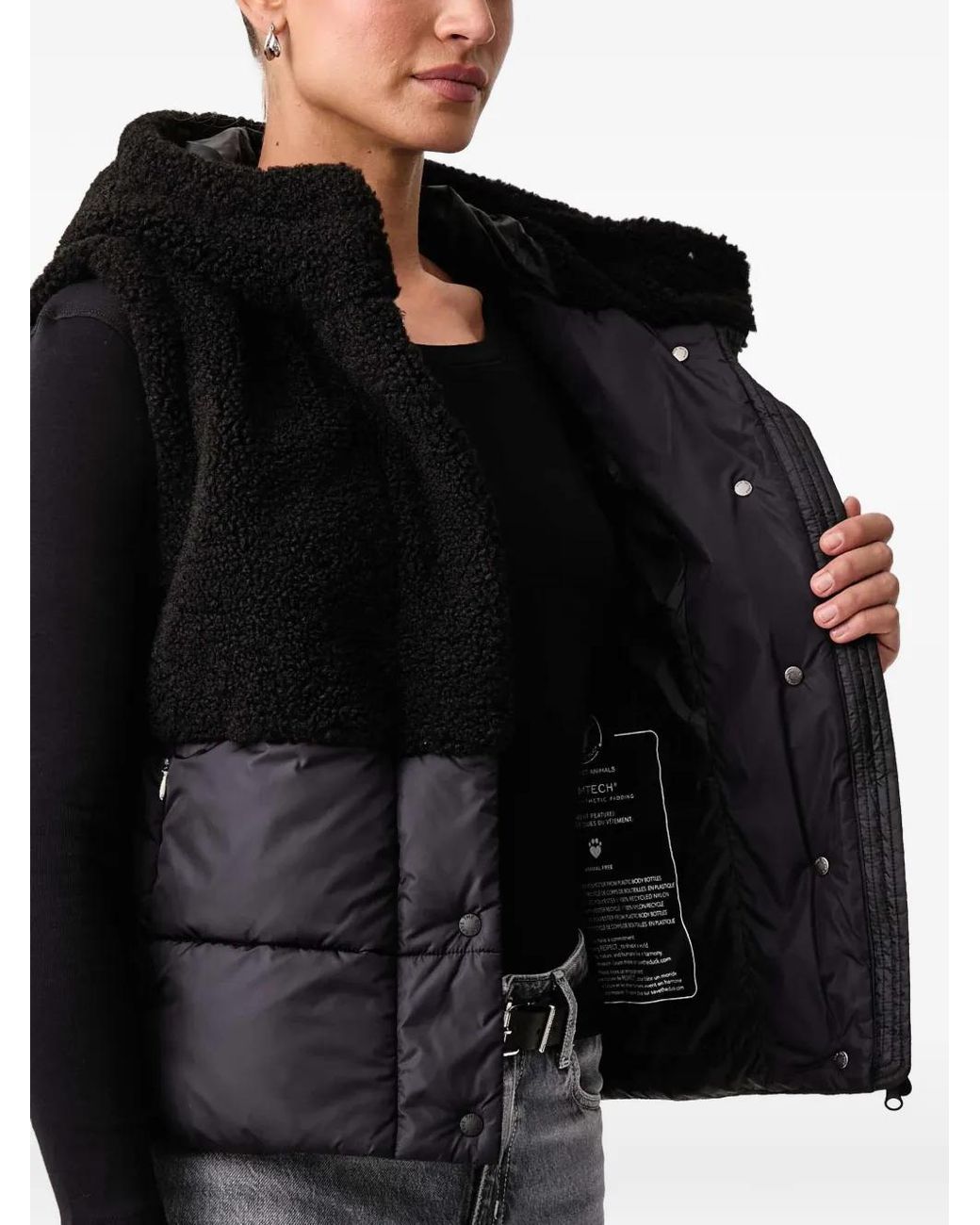Save The Duck Black Lucinda Gilet