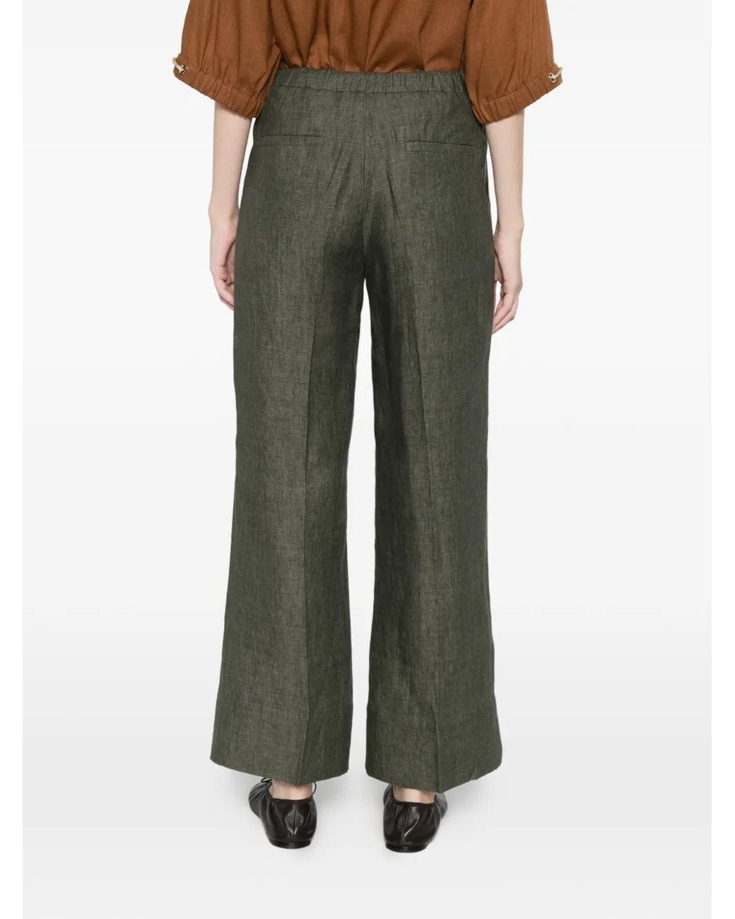 Herno Green Drawstring Trousers