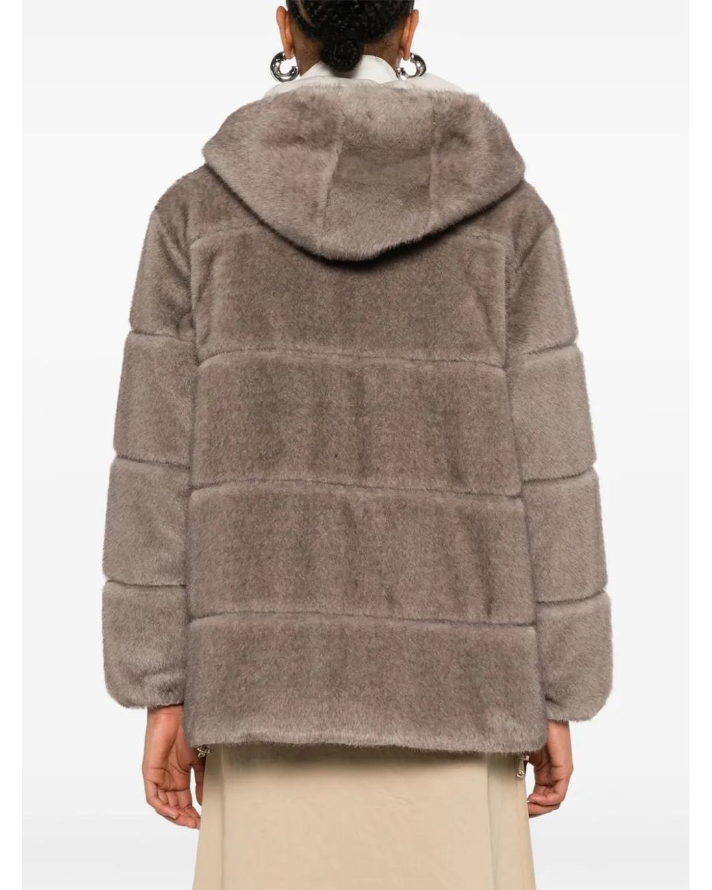 Moncler Brown Brissac Reversible Jacket