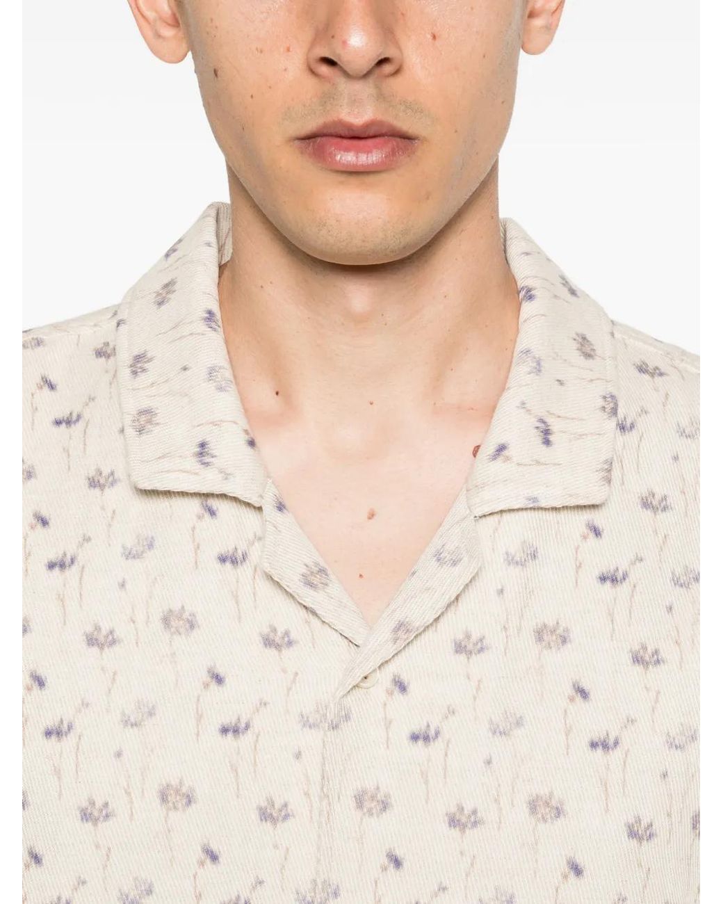 A Kind Of Guise White Salvi Shirt Cornflower Field for men