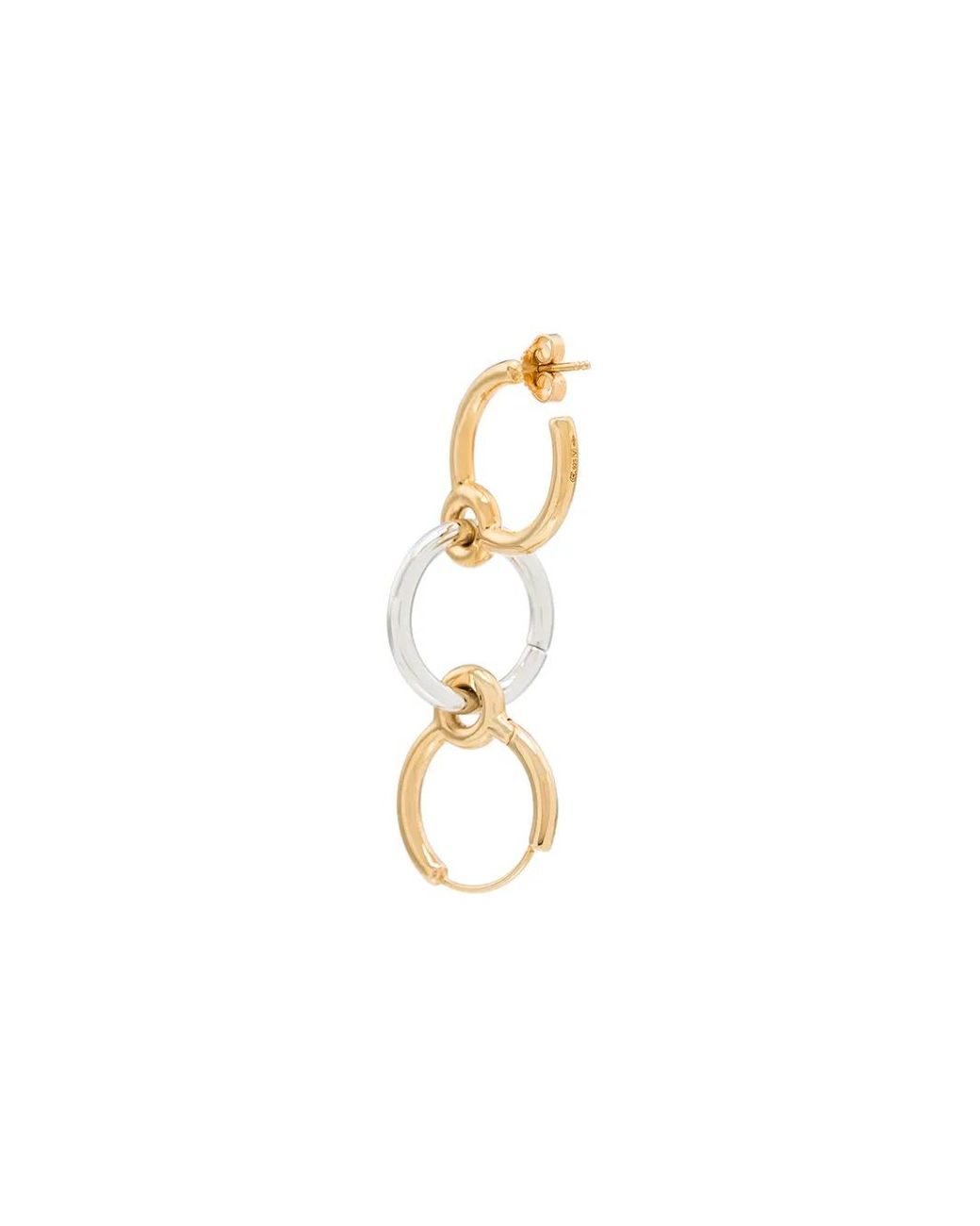 Charlotte Chesnais Metallic Three Lovers Earrings