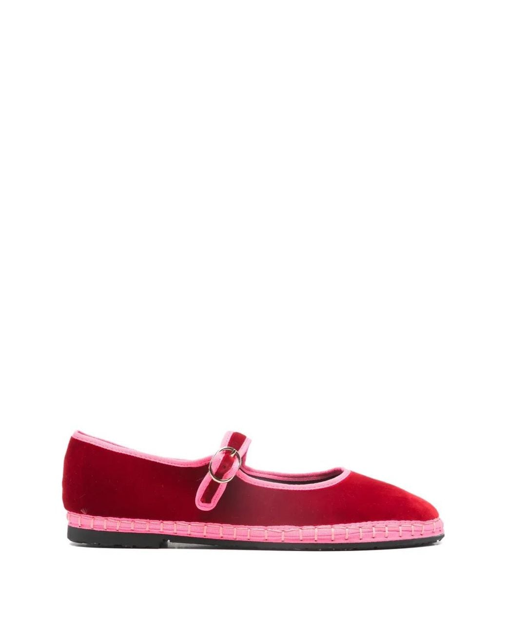 Flabelus Red Aurelie Ballet Flats