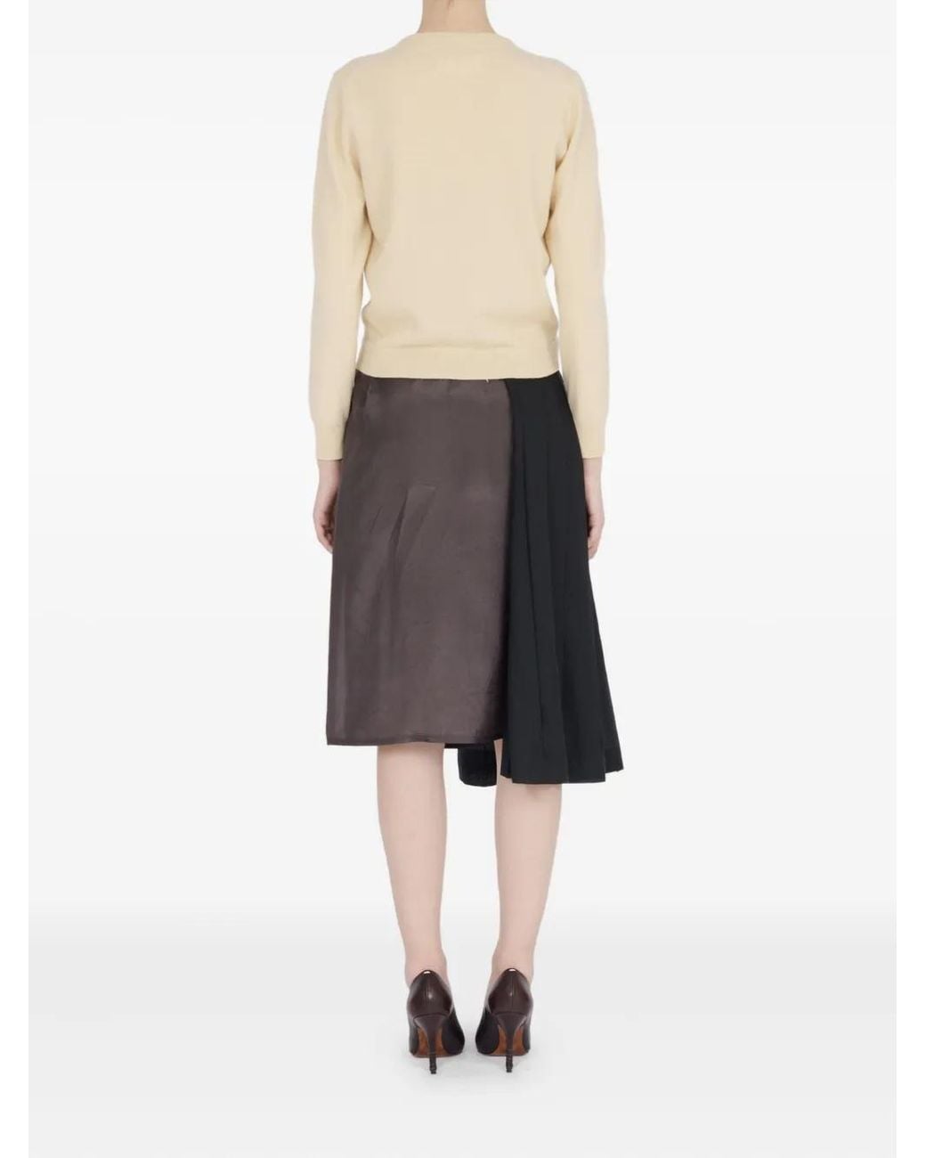 Maison Margiela Natural Virgin Wool Cardigan