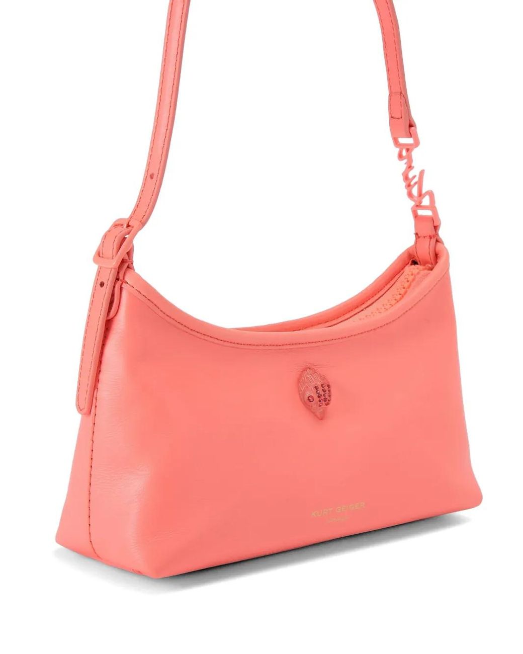 Kurt Geiger Pink Mini Kurt Shoulder Bag