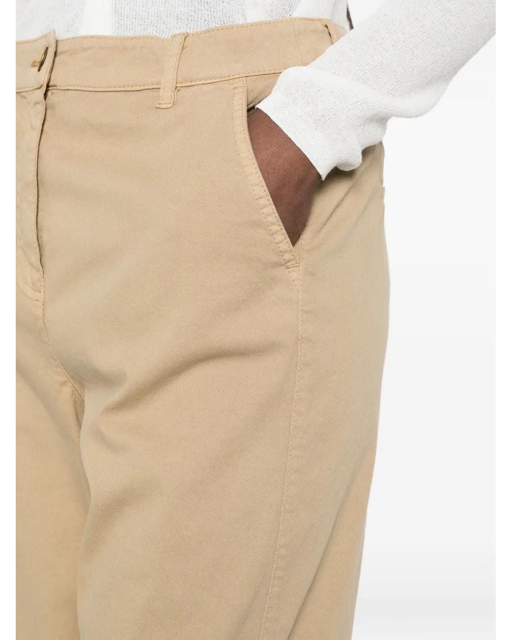Pennyblack Natural Tema Straight-Leg Trousers