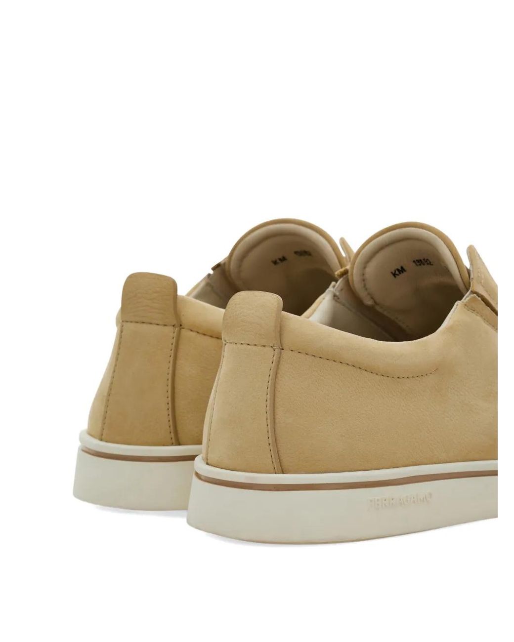 Ferragamo White Derby Slip-On Sneakers for men