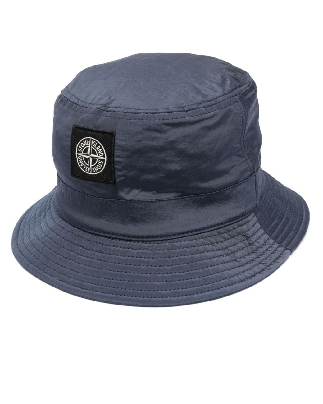 Stone Island Fischerhut mit Logo-Patch in Blau für Herren | Lyst AT