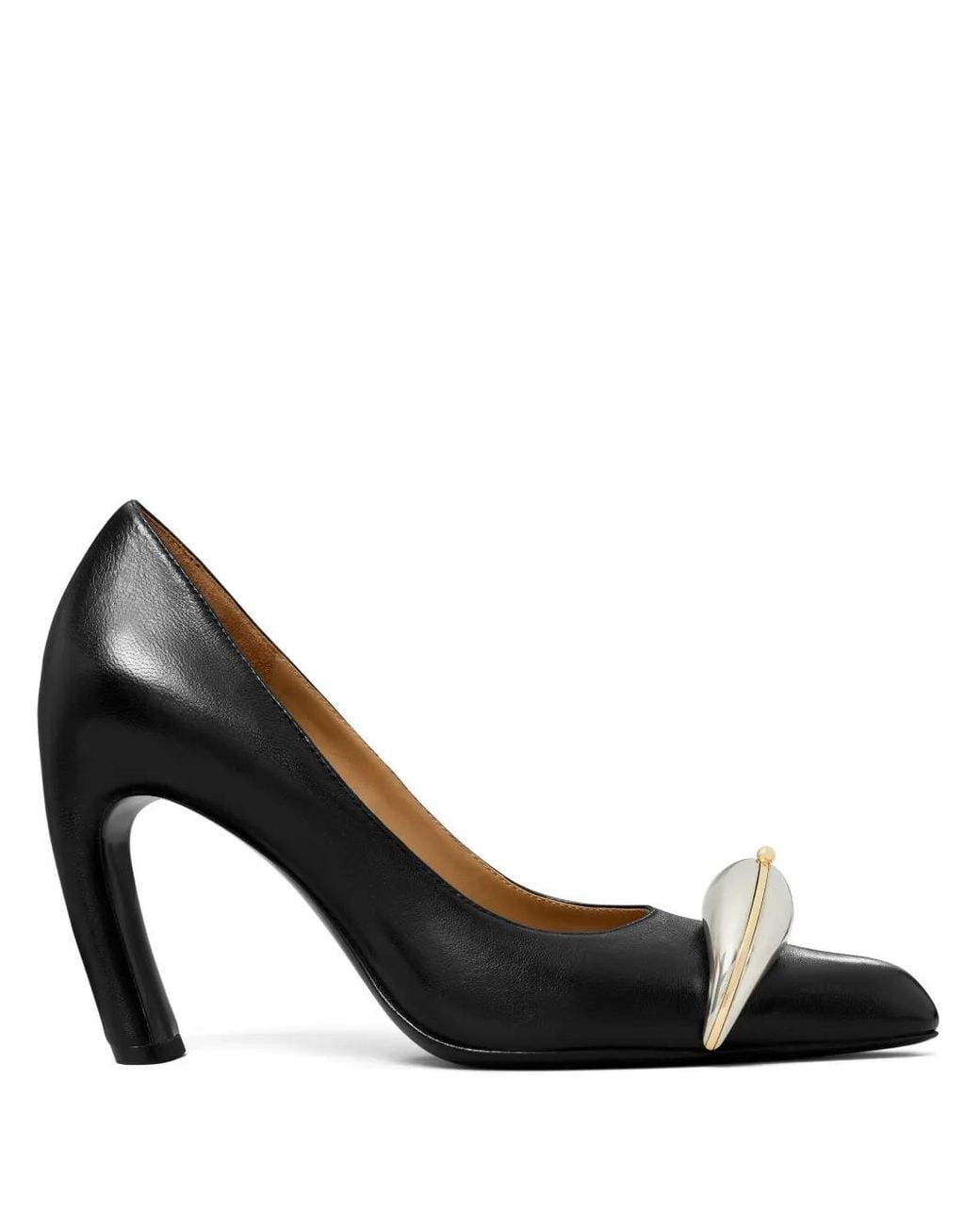 Tory Burch Black Pierced Pump