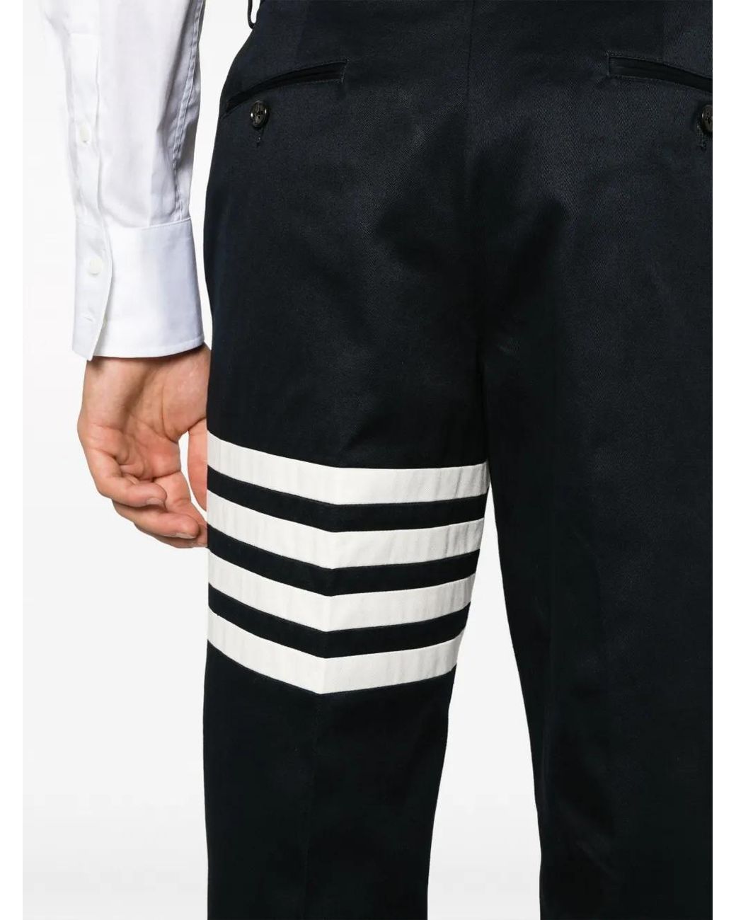 Thom Browne Blue Trousers for men