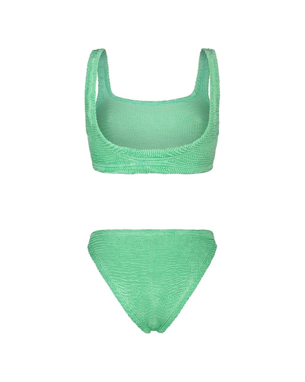 Paramidonna Green Emily Textured Swimsuit