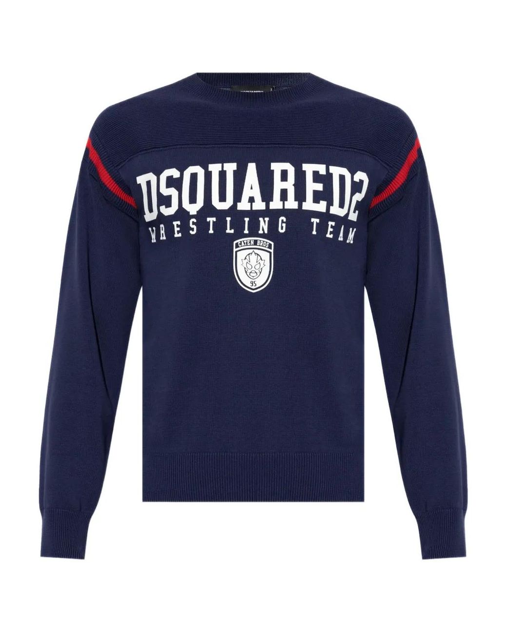 DSquared² Sweater Met Logoprint in het Blue voor heren
