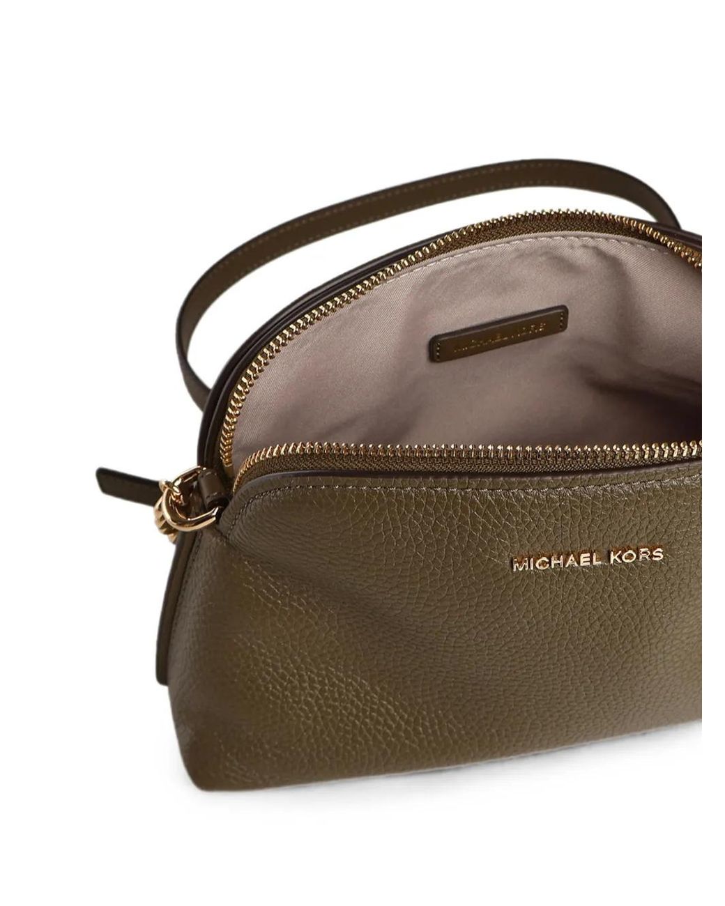 Michael Kors Brown Sac Porté Épaule En Cuir Grainé for men