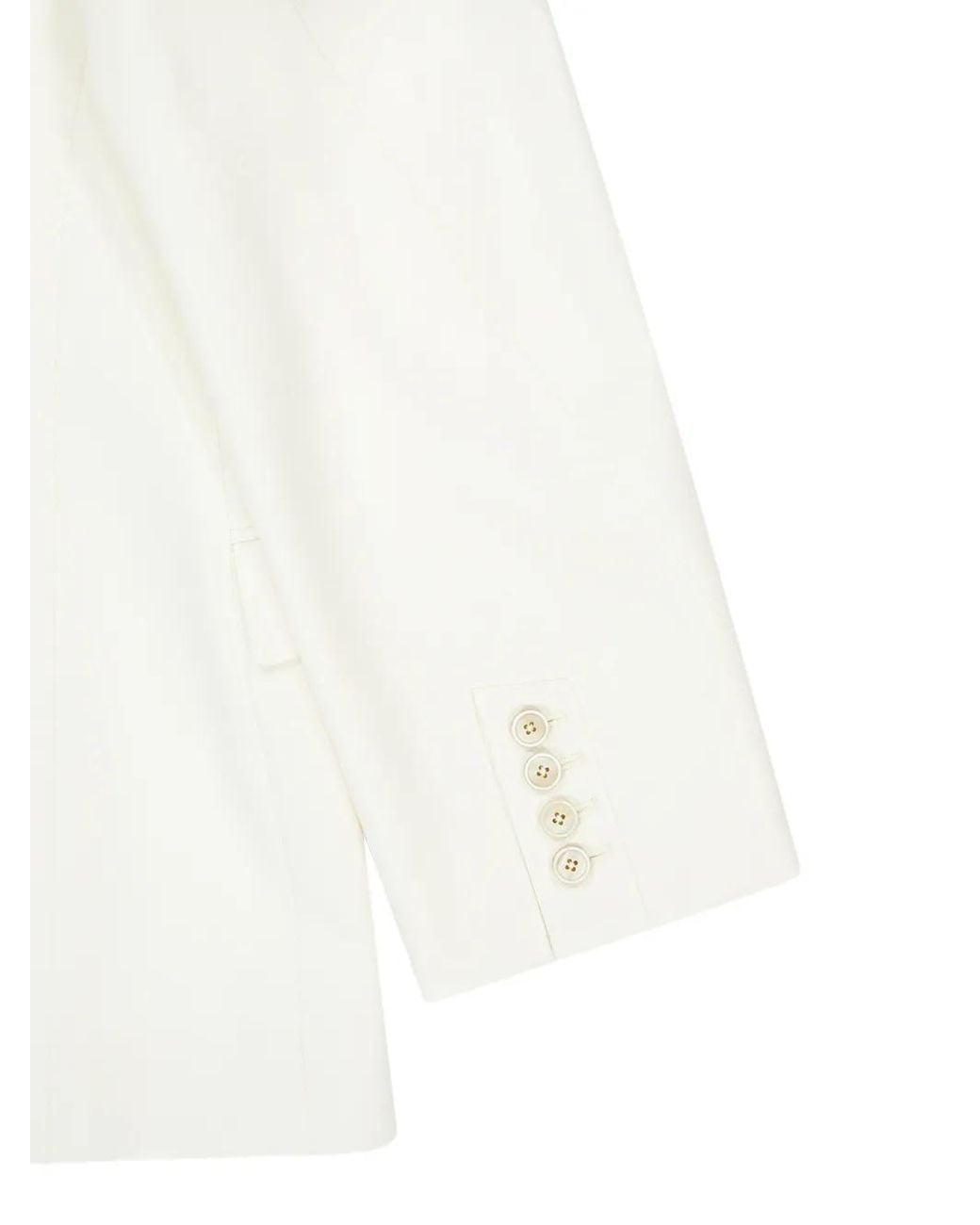 Blazer Cocoon Givenchy de color White