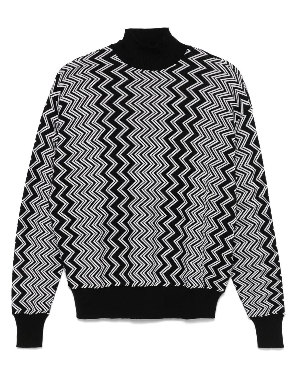 Missoni Gray Zigzag Sweater