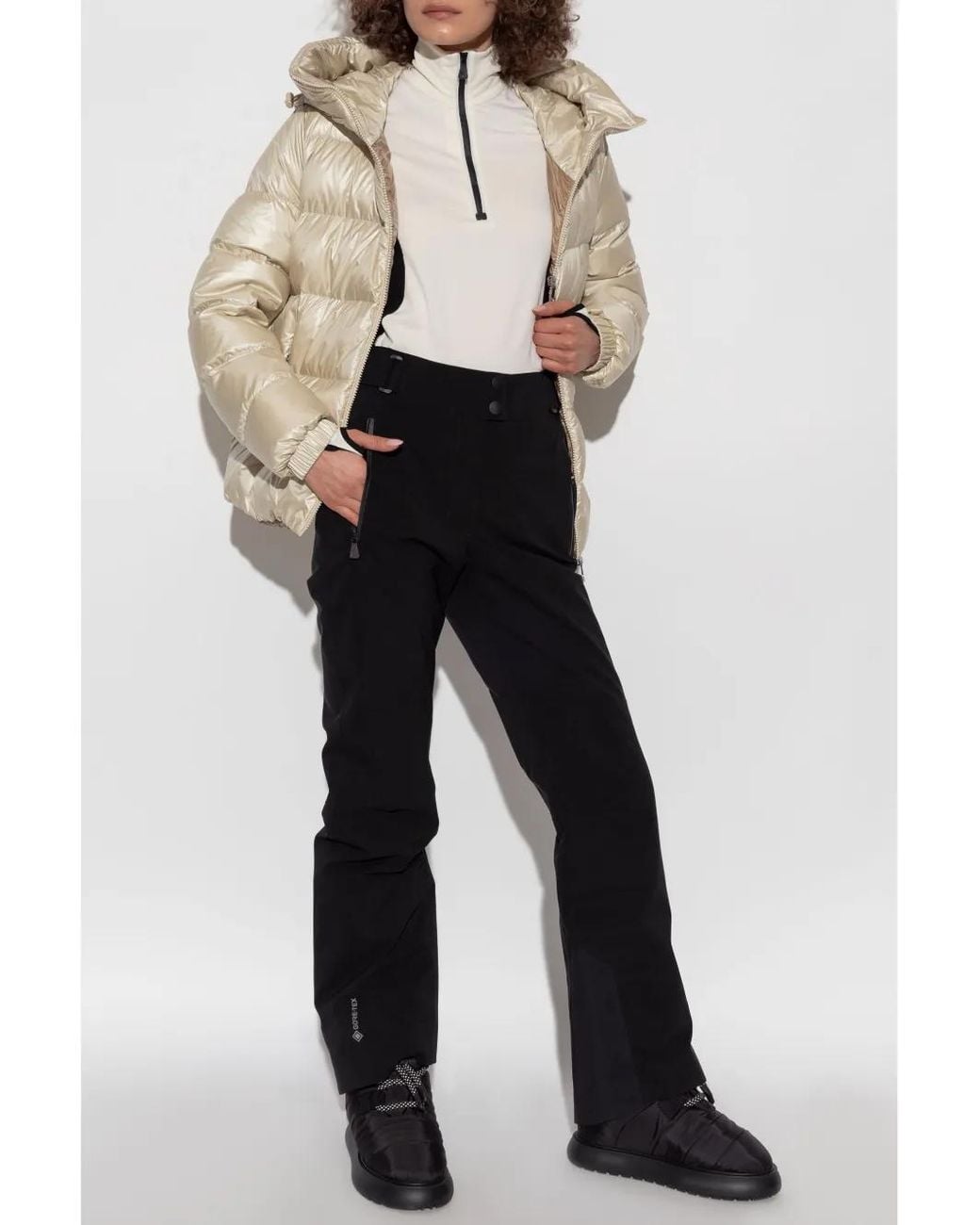 Moncler Natural Colour-Block Ski Top