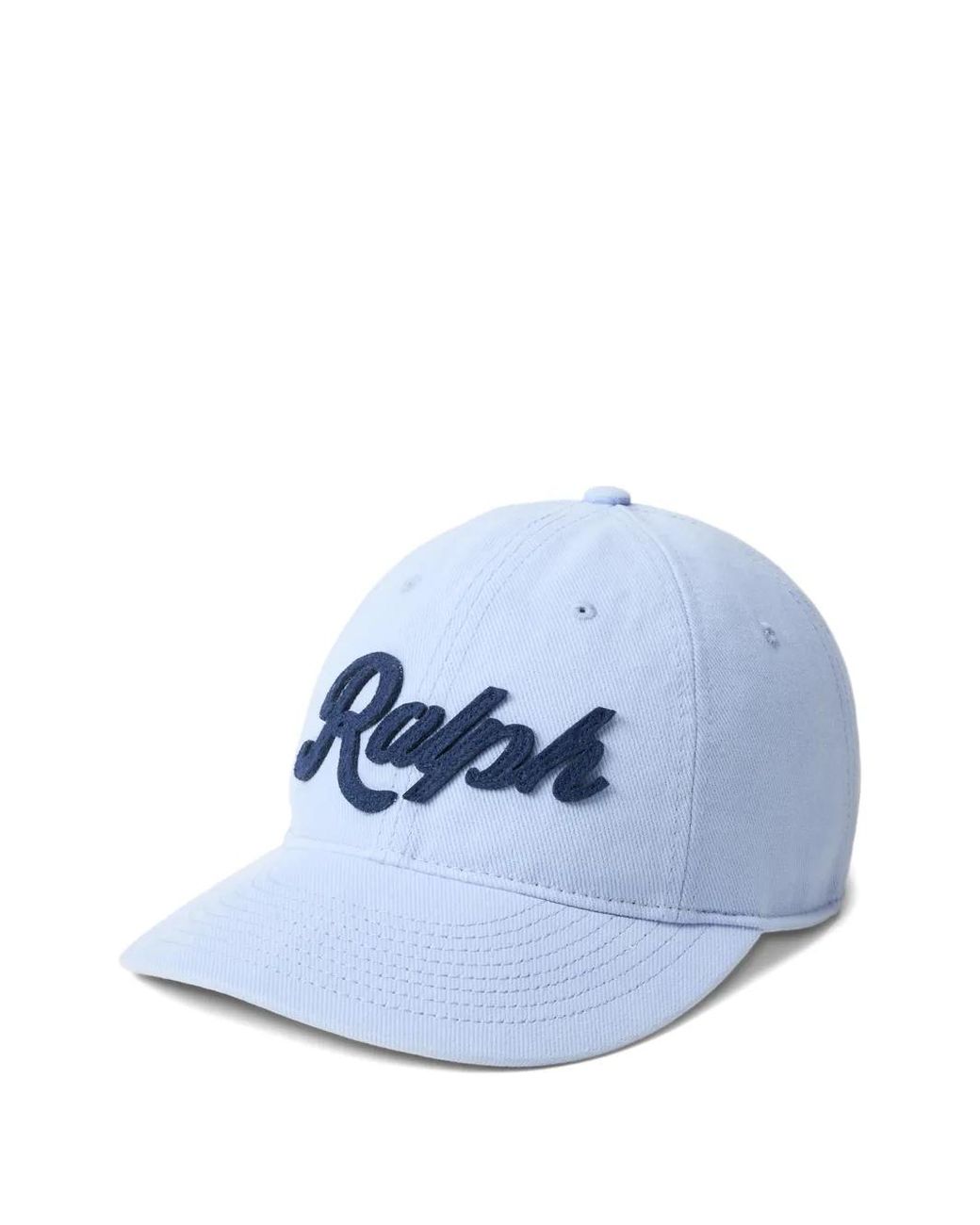Polo Ralph Lauren Blue Logo-Patch Baseball Cap for men