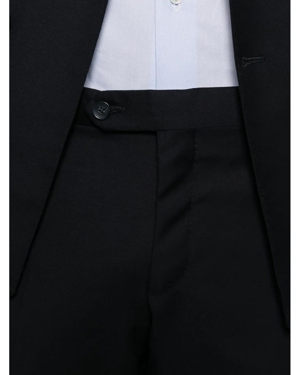 época Blue Costume À Veste À Boutonnière Croisée for men