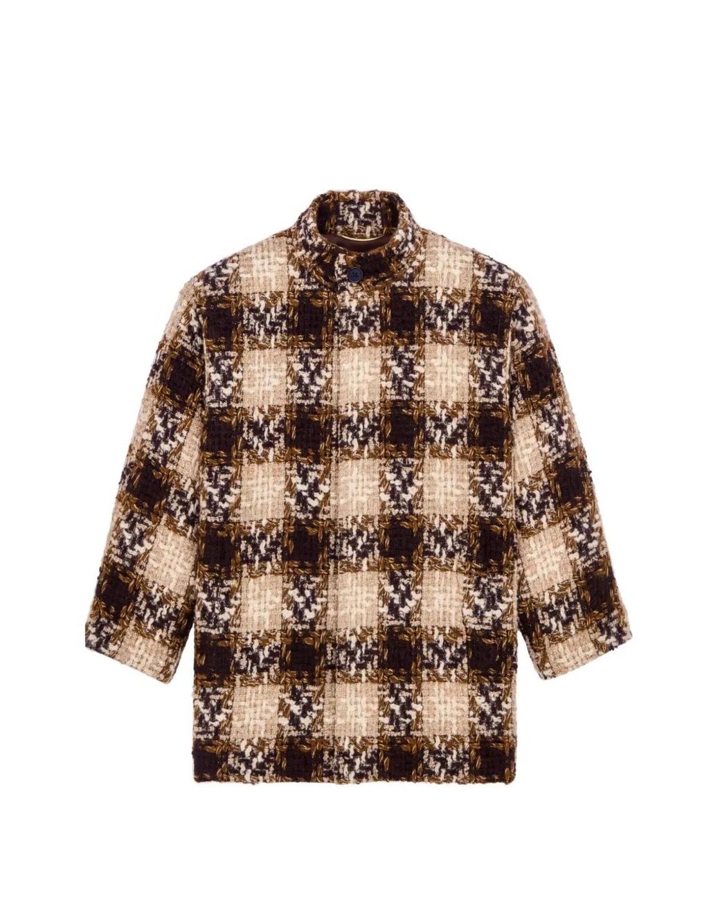 Saint Laurent Brown Short Coat