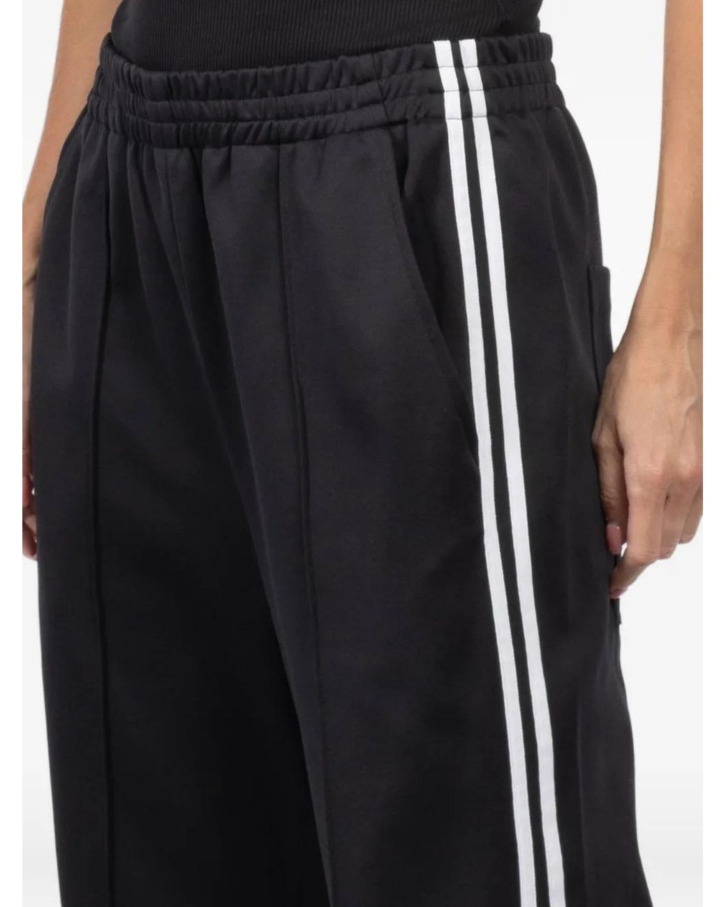 Tibi Black Scottie Track Pants