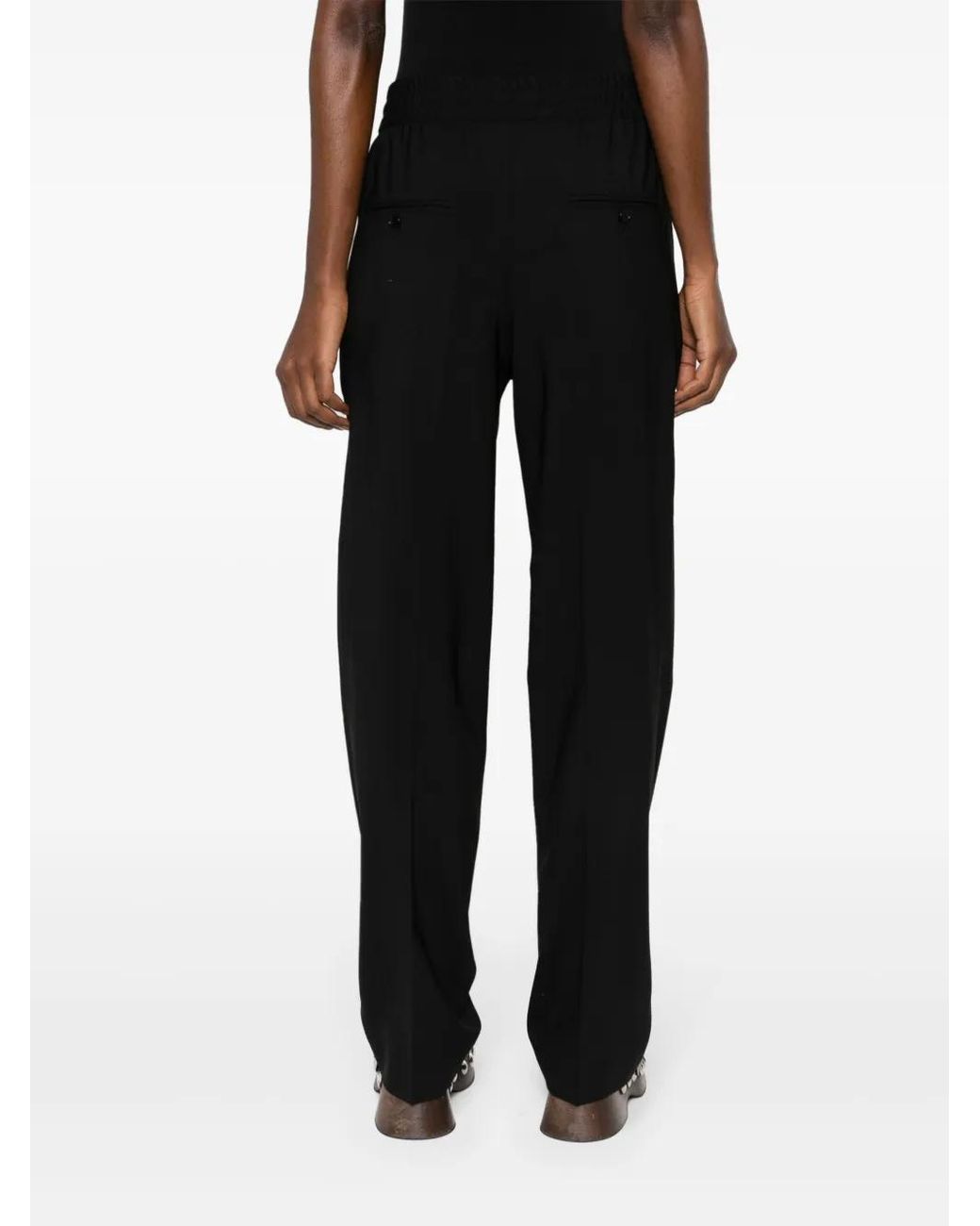 Isabel Marant Black Liska Tapered Trousers