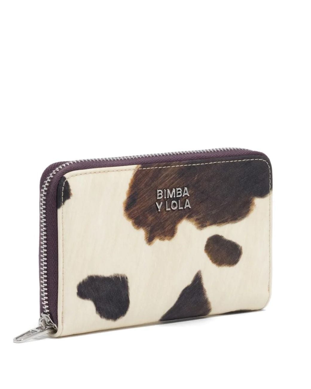 Bimba Y Lola Natural Medium Pony Nylon Wallet