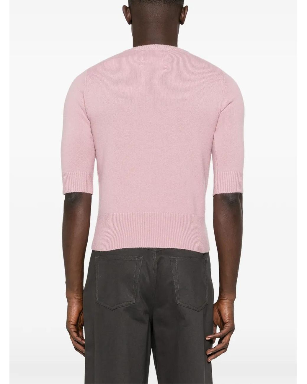 Extreme Cashmere Pink Cashmere Top