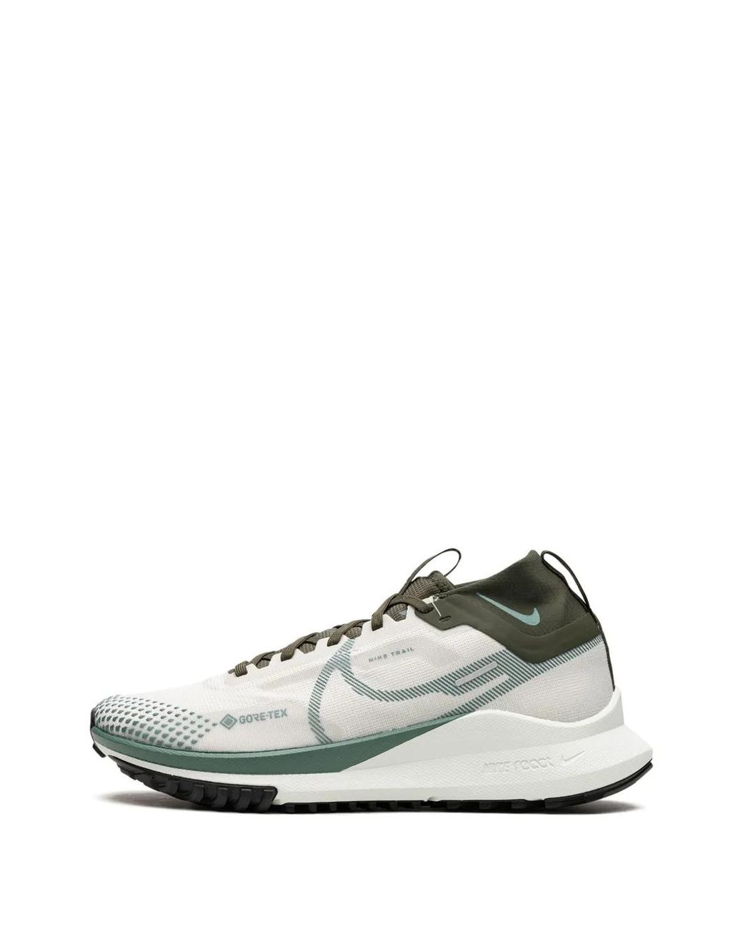 Nike White React Pegasus Trail 4 Sneakers