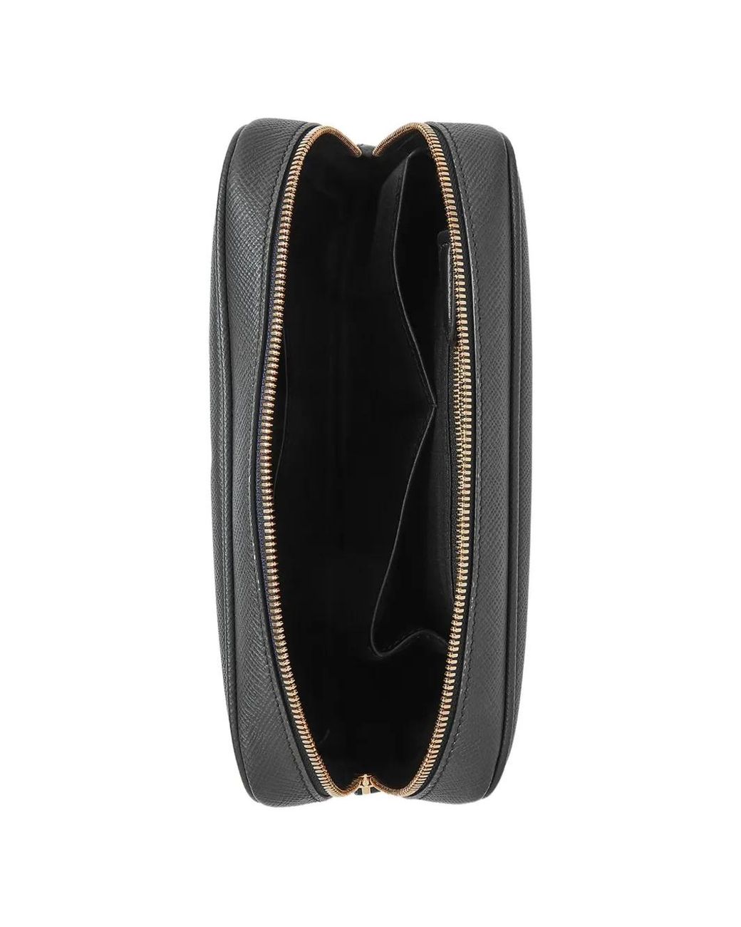 Smythson Black Organiser Tech Pouch