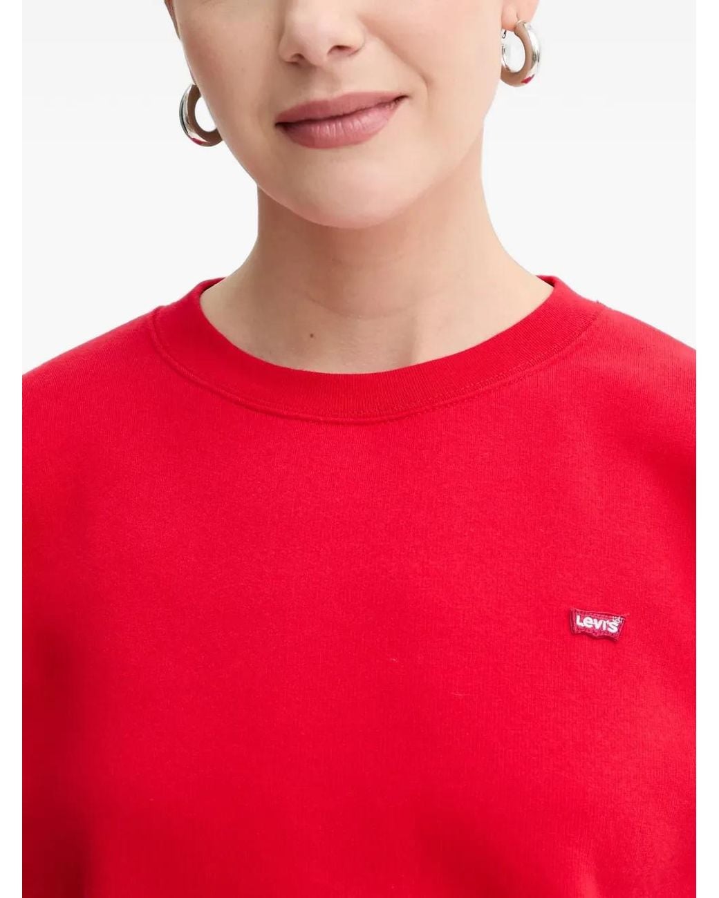 Levi's Red Everyday Crew-Neck Sweatshirt