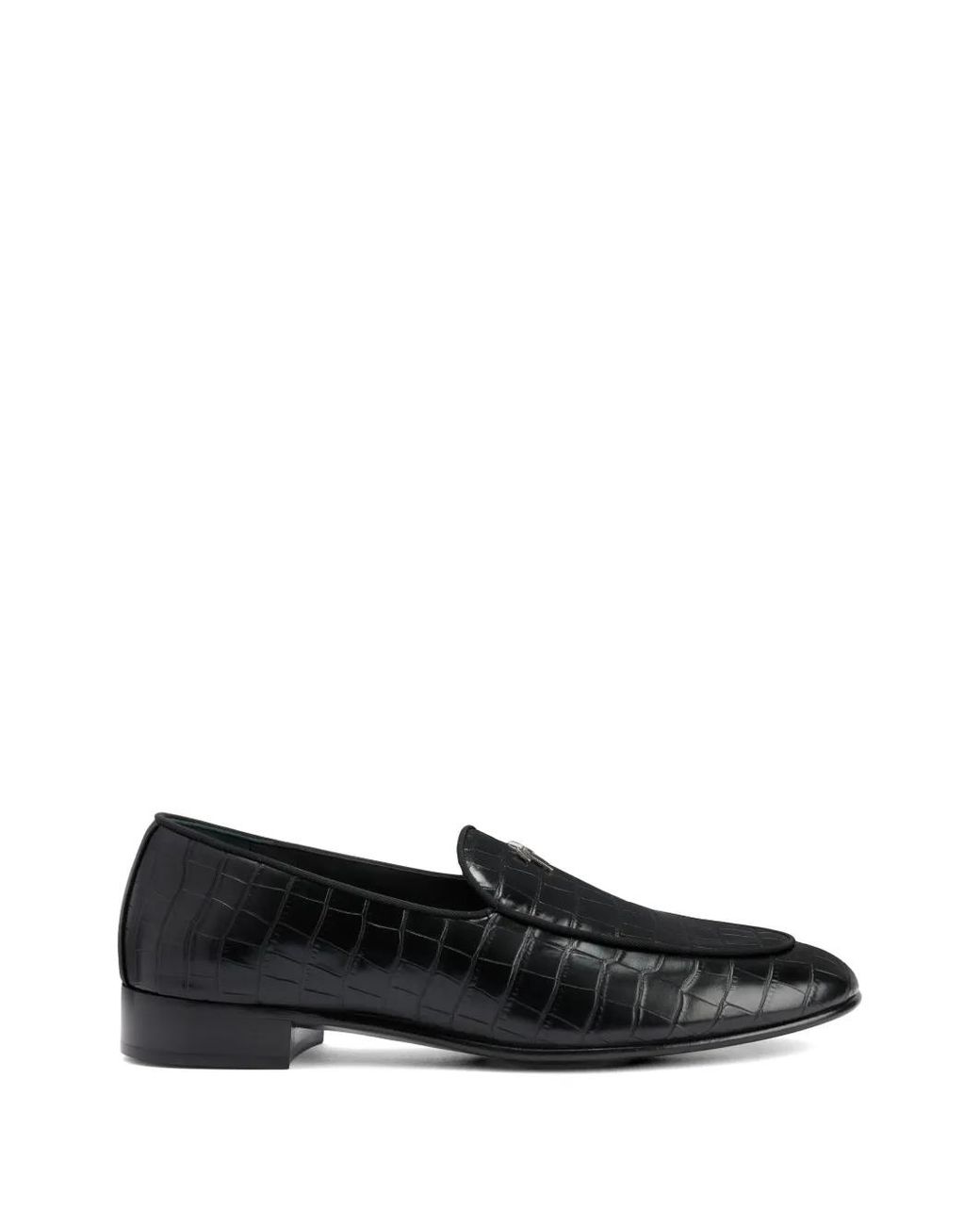 メンズ Giuseppe Zanotti クロコダイル ローファー ブラック | Lyst