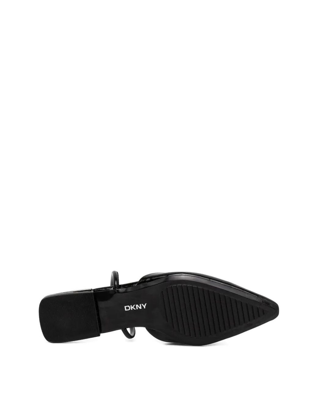 Mules Planos DKNY de color Black