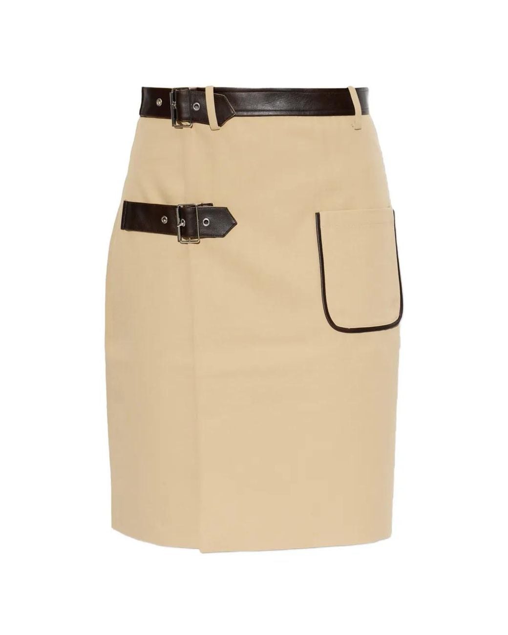 Baum und Pferdgarten Natural Svea Buckle-Detail Mini Skirt