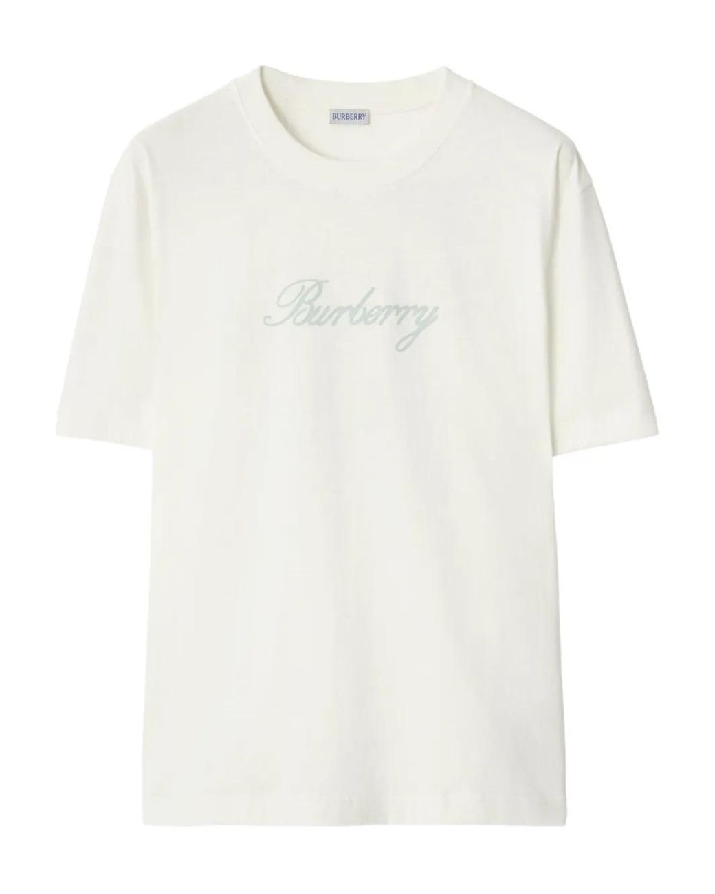 Burberry White Classic Short Sleeve T-Shirt for men