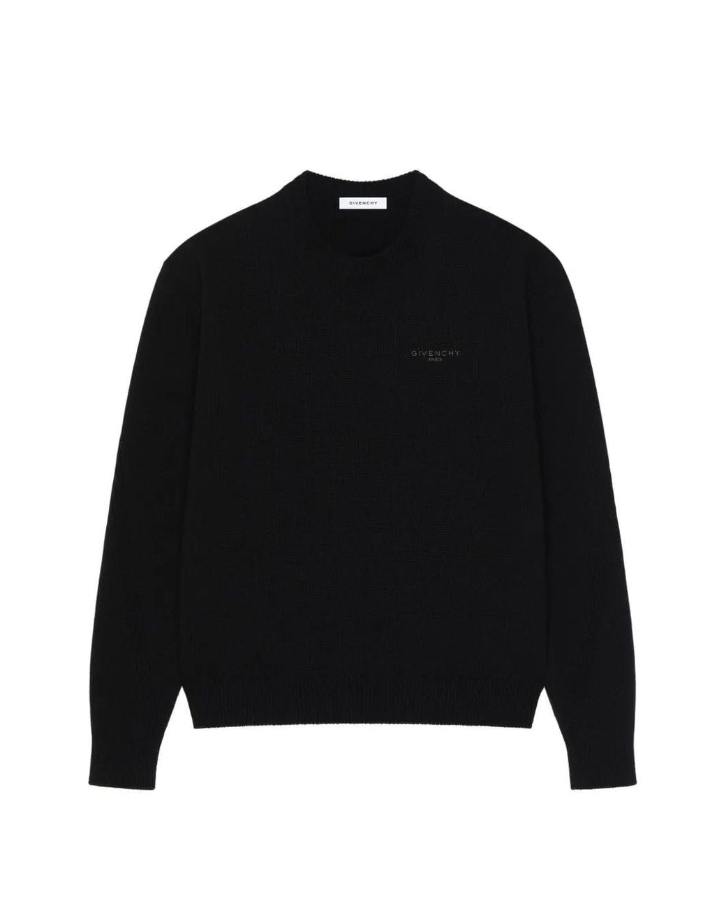Givenchy Black Couture Seam Sweater for men
