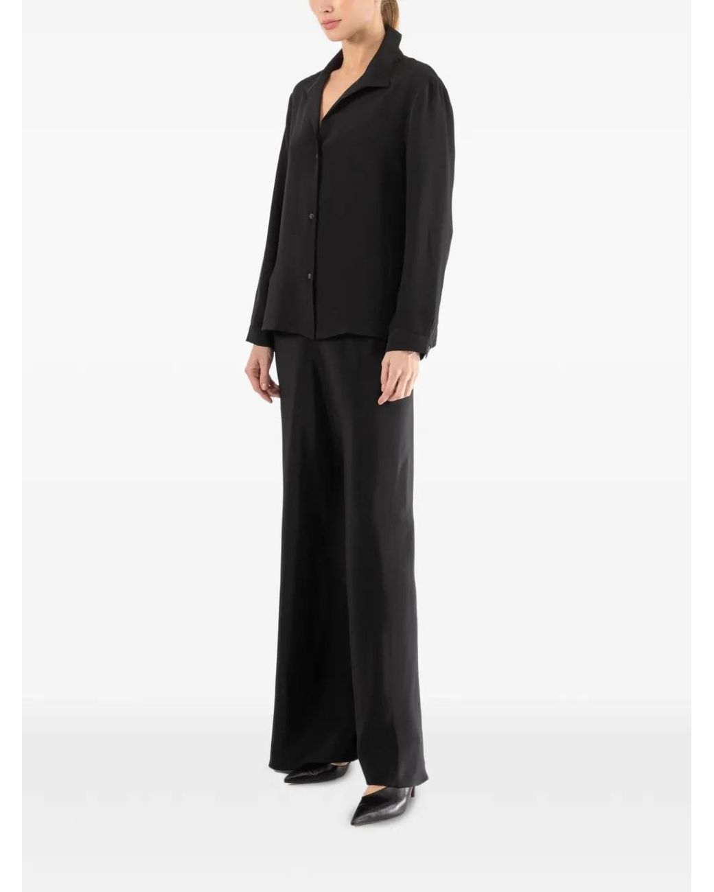 Peter Cohen Black Pert Blouse