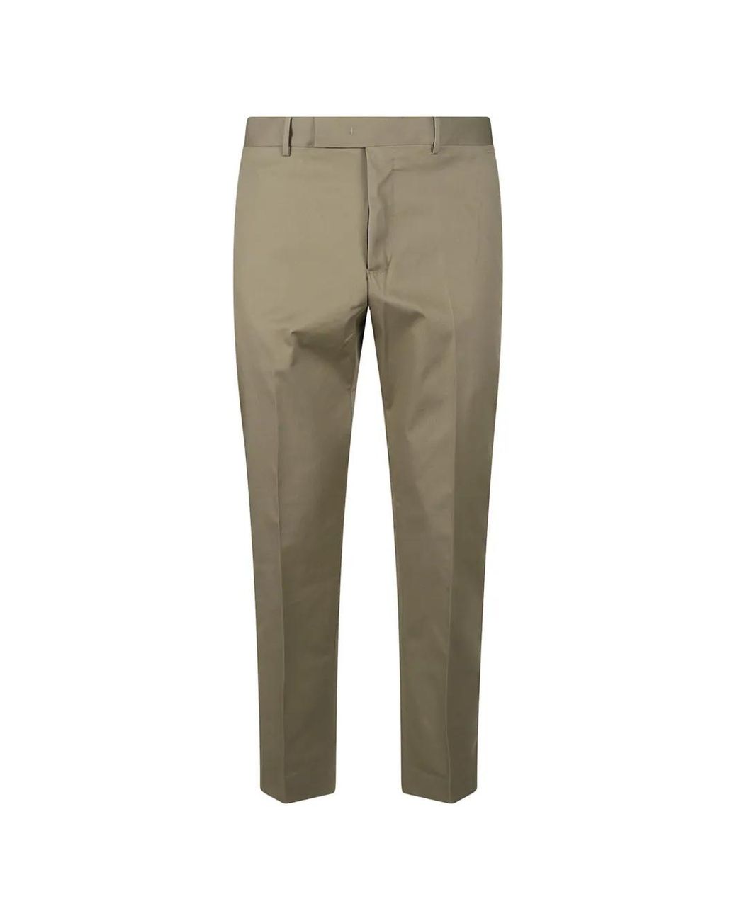 PT Torino Natural Pleated Trousers for men