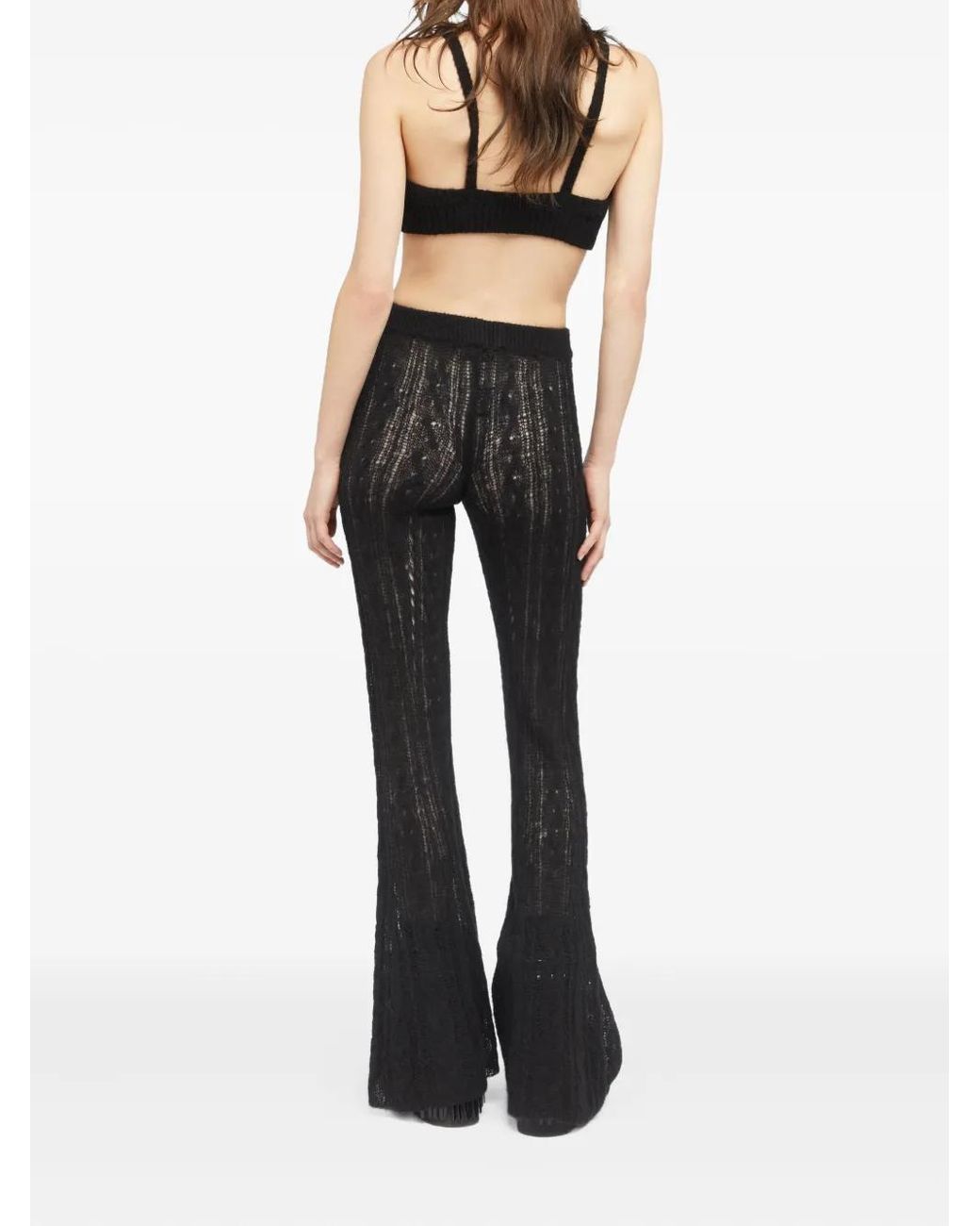 Pantalones Desert Drift Alanui de color Black