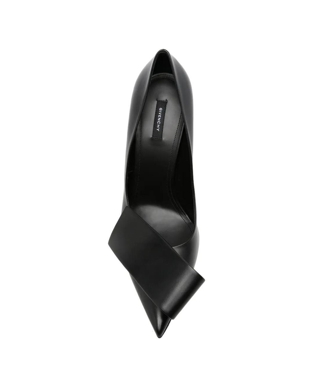 Givenchy Black Twisted-Ribbon Pumps