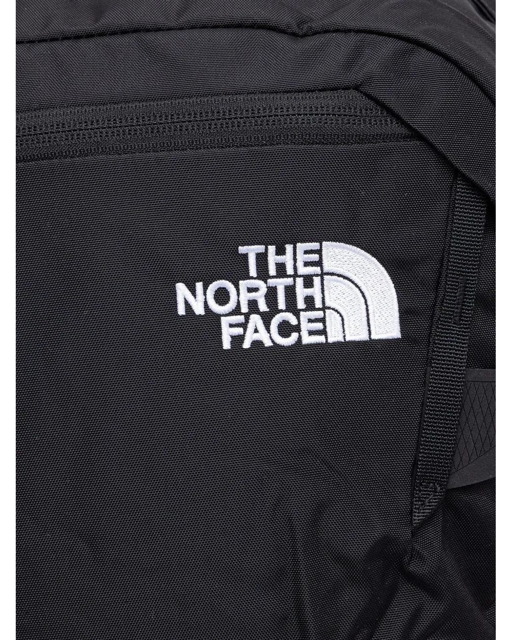 The North Face Black Fall Line Logo-Embroidered Backpack