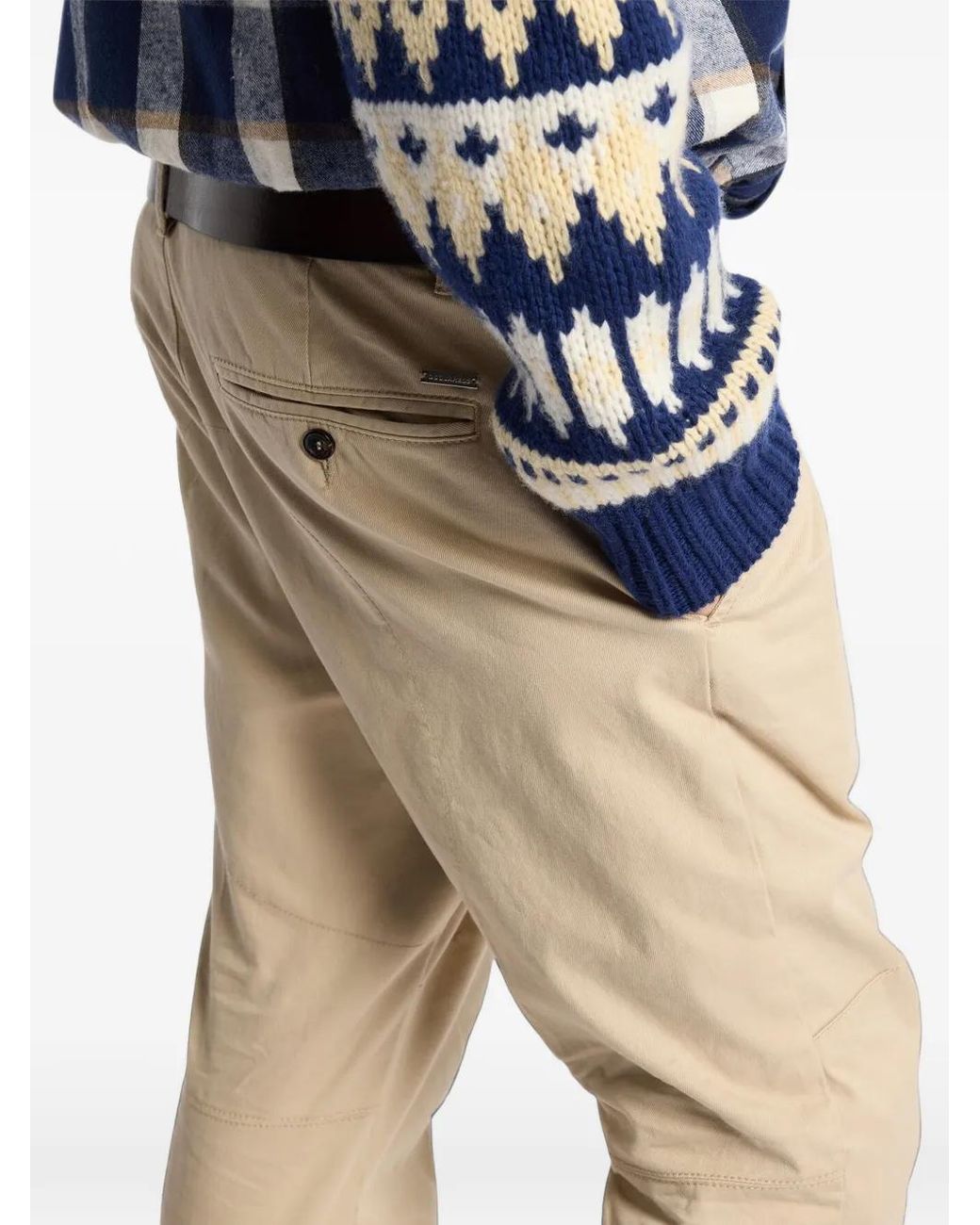 DSquared² Natural Trousers for men