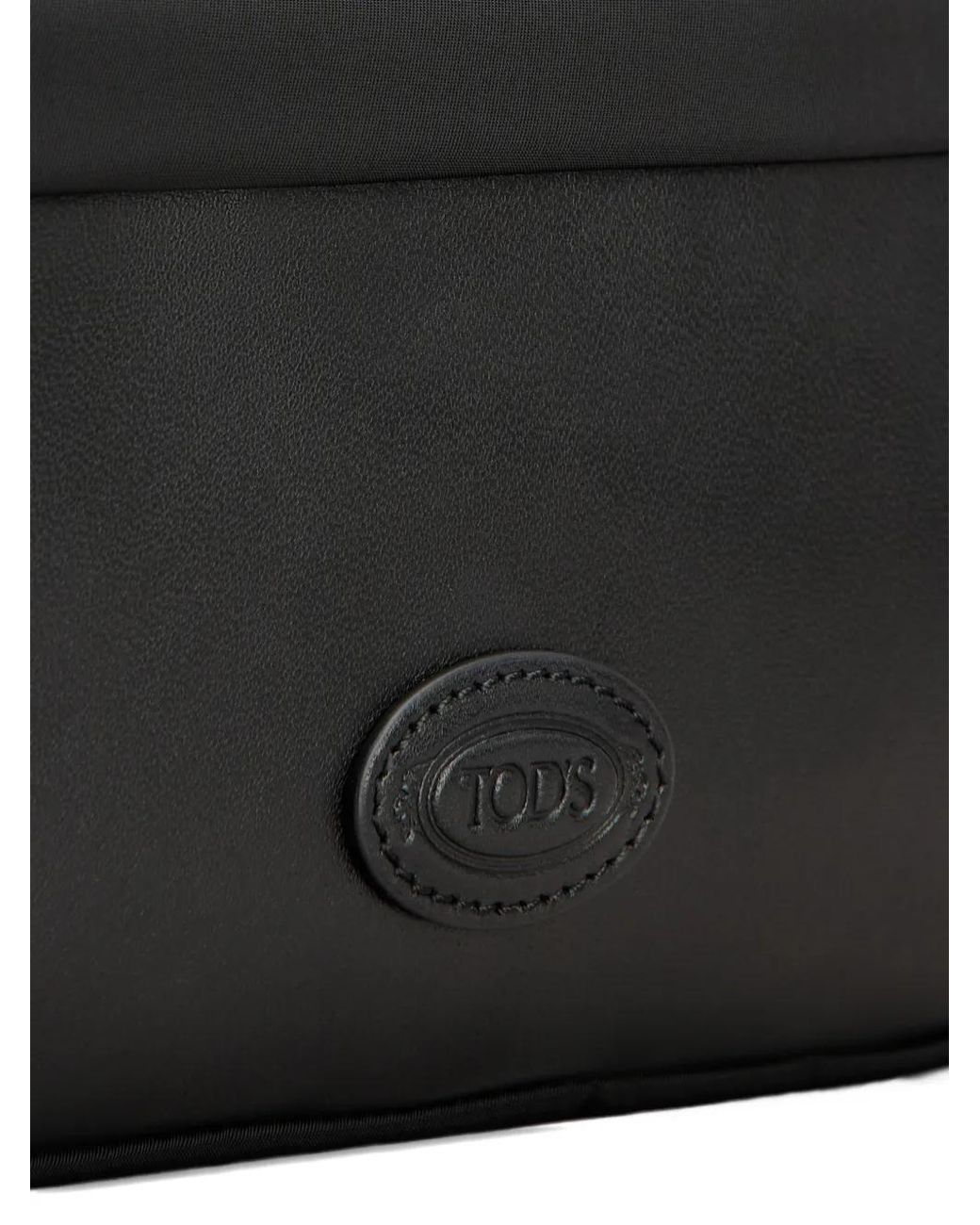 Tod's Mini Camera Kuriertasche in Black für Herren