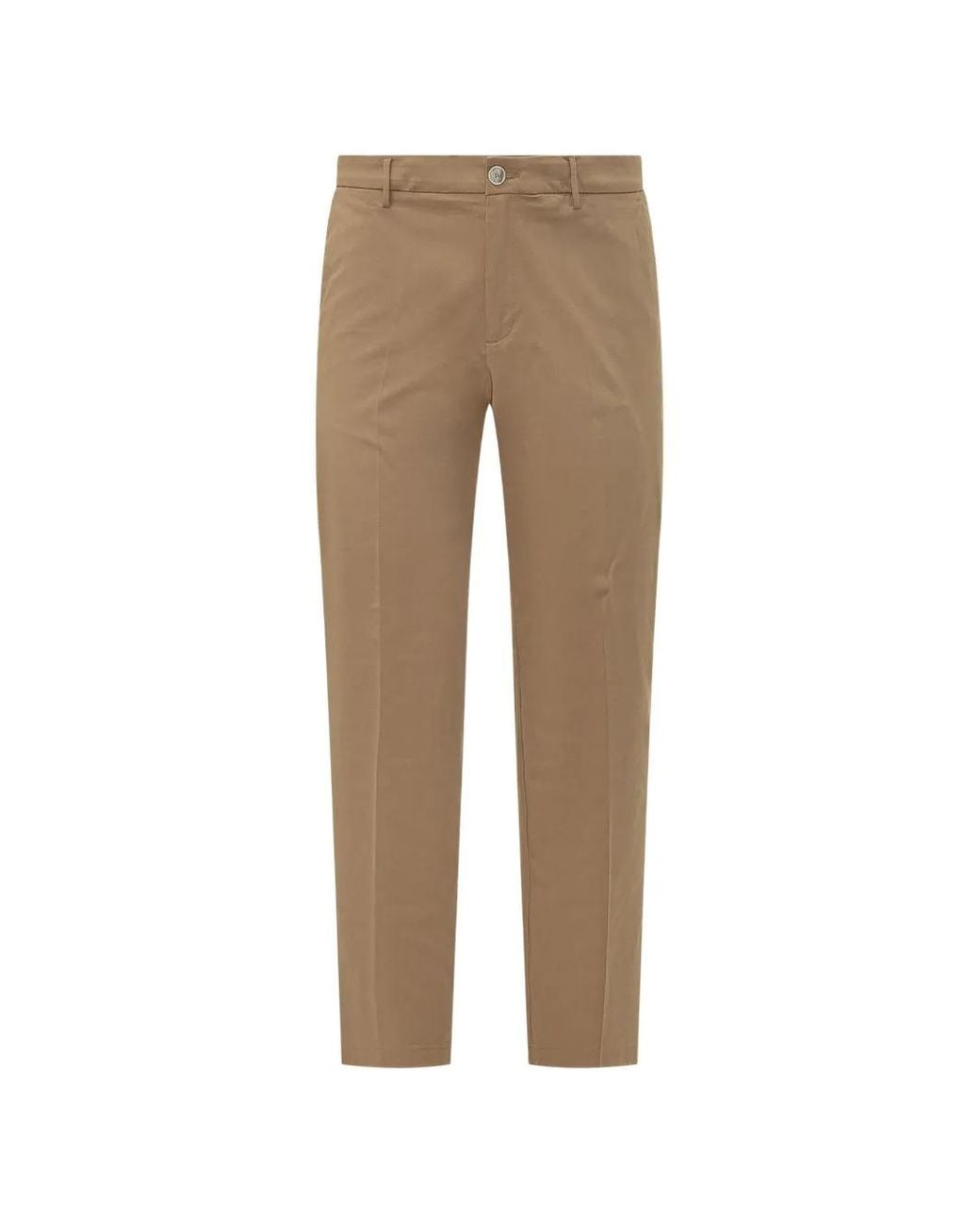 Pantalones Rectos Midtown Cruna de hombre de color Natural
