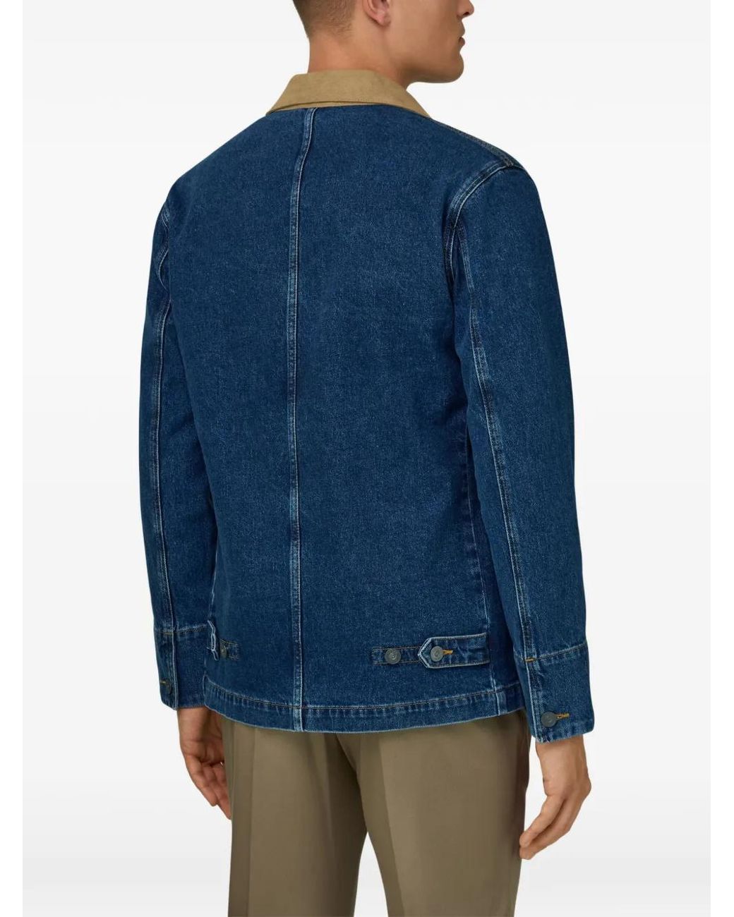 Boggi Blue Shacket for men
