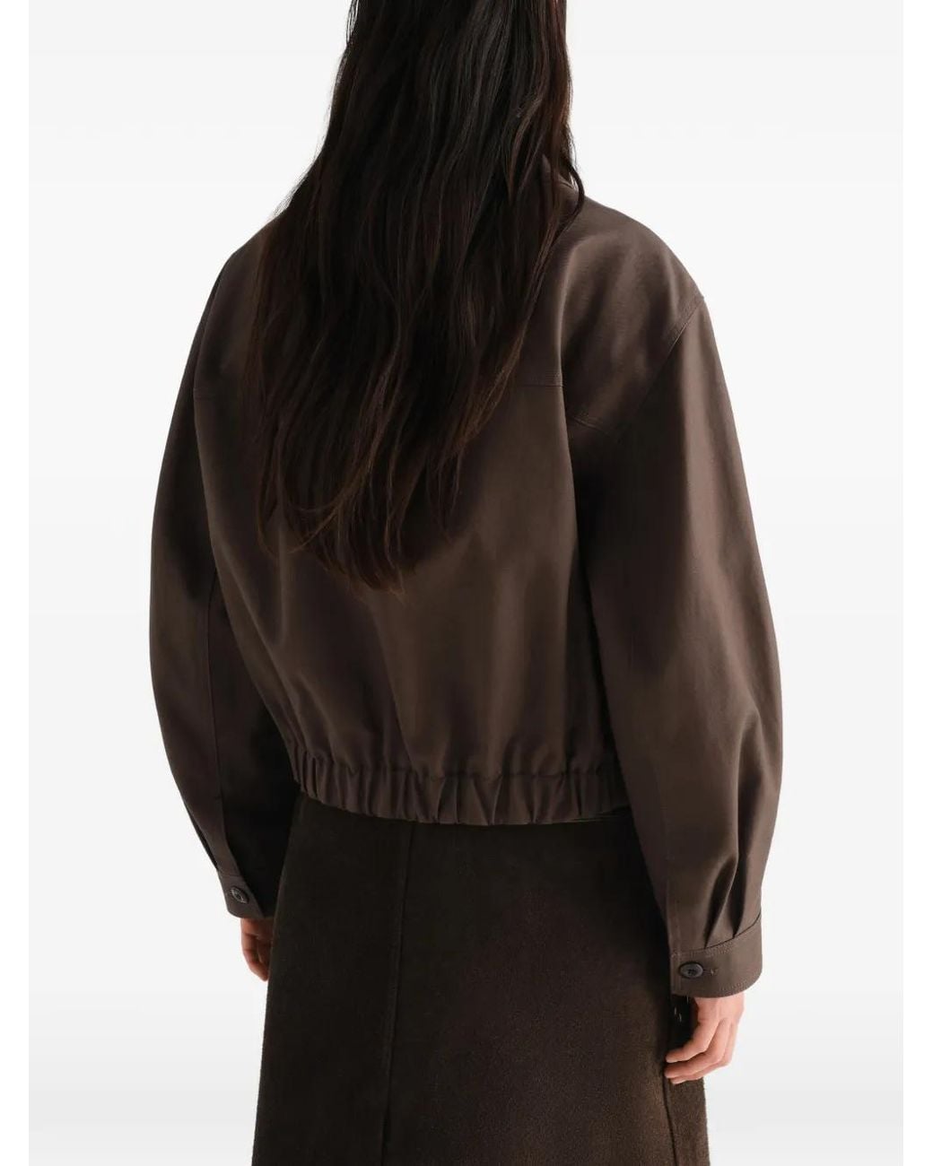 Lemaire Brown Short Blouson