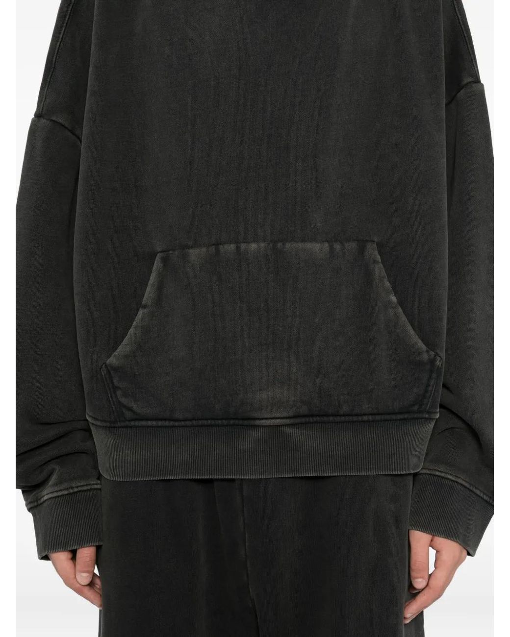 Sudadera Heavy Con Capucha Entire studios de color Black