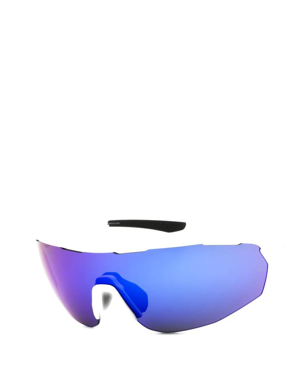 Under Armour Blue Gametime Oversized Sunglasses for men